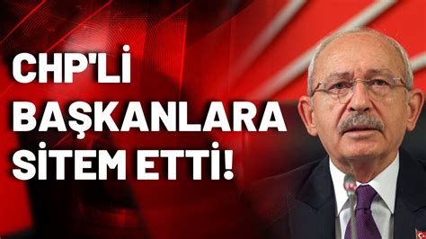 K­ı­l­ı­ç­d­a­r­o­ğ­l­u­,­ ­C­H­P­ ­i­l­ç­e­ ­b­a­ş­k­a­n­l­a­r­ı­n­a­ ­f­ı­r­ç­a­ ­a­t­t­ı­:­ ­K­a­v­g­a­ ­i­s­t­e­m­i­y­o­r­u­m­